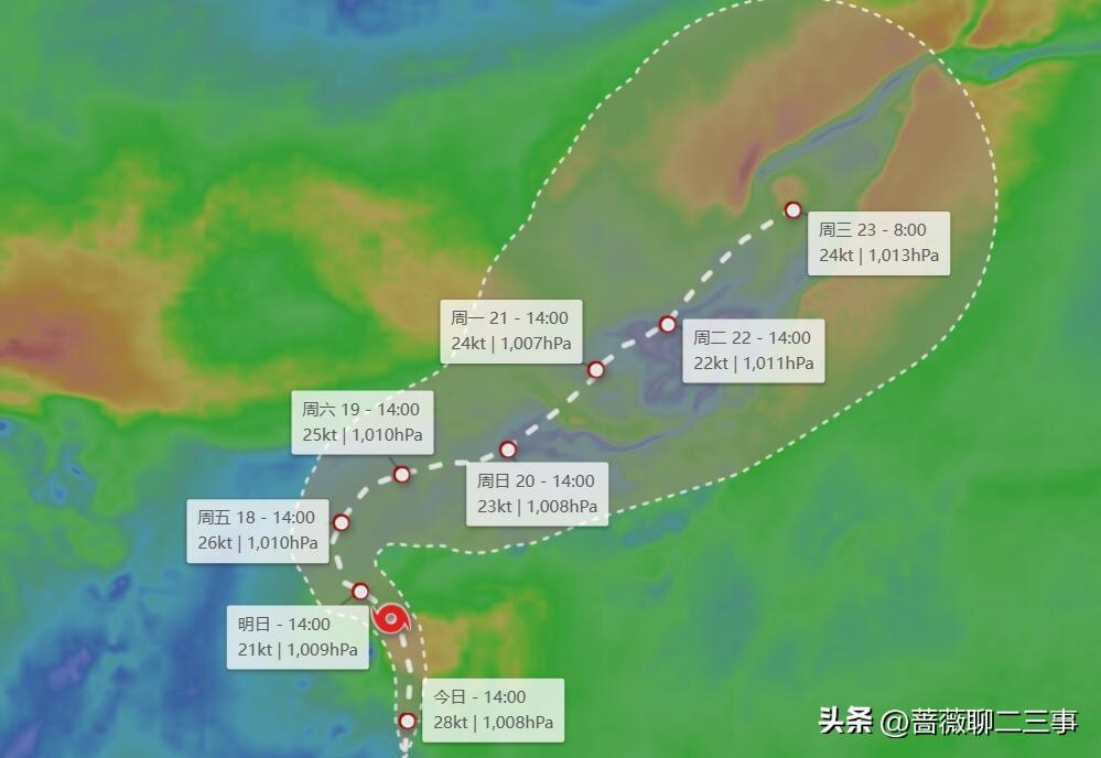 台风九号最新路径消息，密切关注动向动态更新