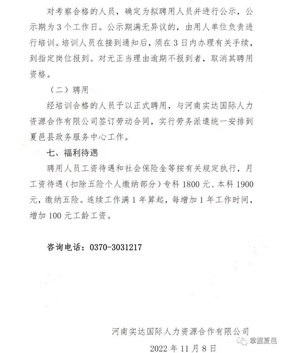 夏邑招聘网最新招聘动态深度解析与解读